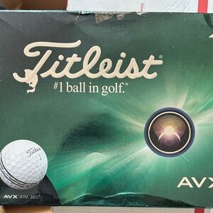 Titleist AVX Green Gradient Golf Box Artwork